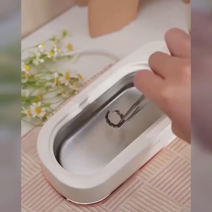Ultrasonic High Frequency Jewelry and Glasses Cleaner