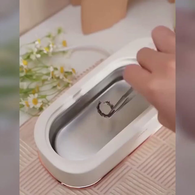 Ultrasonic High Frequency Jewelry and Glasses Cleaner