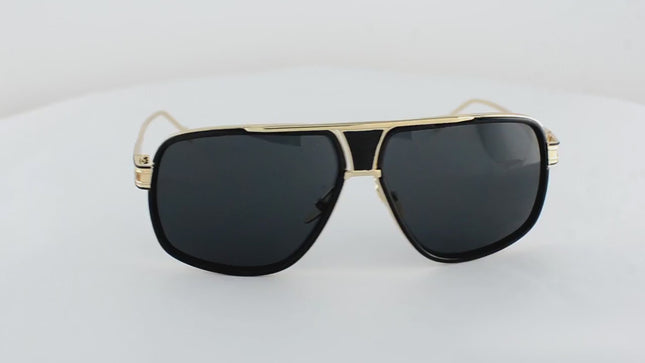 Grandmaster Square Sunglasses Men UV400 Driving