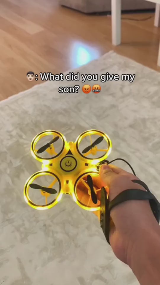 Intelligent Sensing Flying Saucer Gesture Control UFO Toy Kids