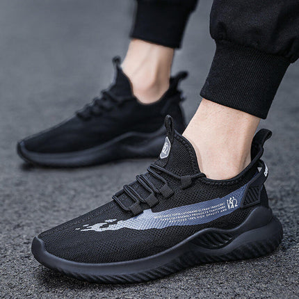 Men Sneakers Lightweight Breathable Walking Shoes