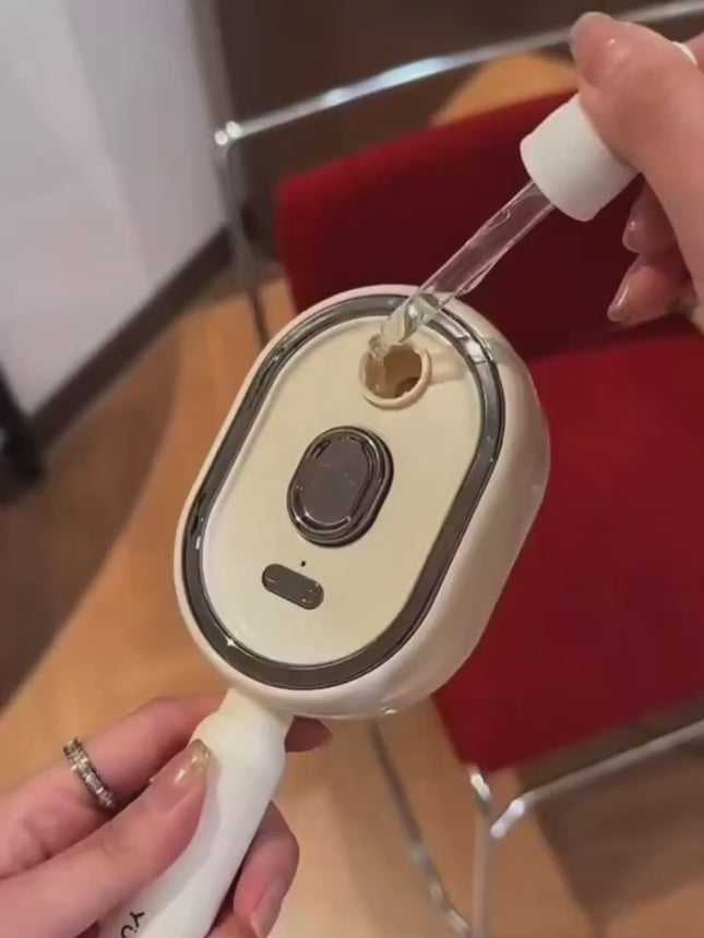 Electric Mist Detangling Hair Spray Brush