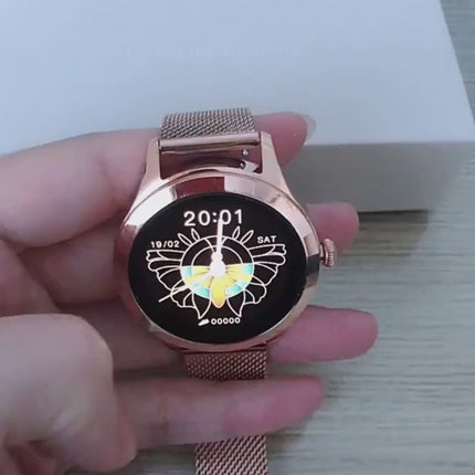 Chivo kw10pro Womens Smart Watch Steel Slim Fit