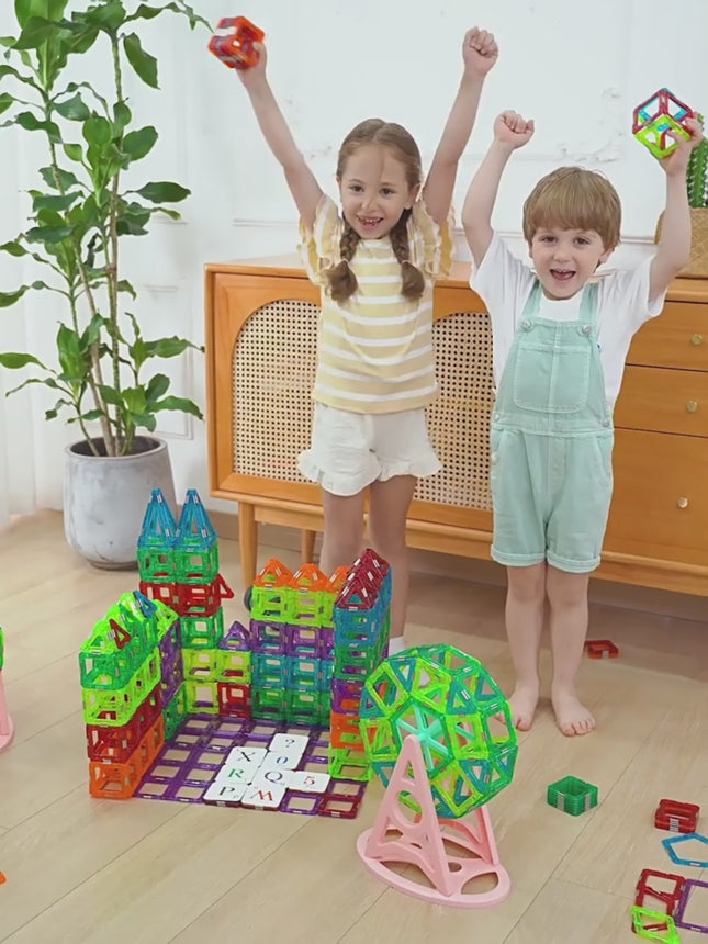 Magnetic Building Blocks DIY Magnets Toys For Kids Set