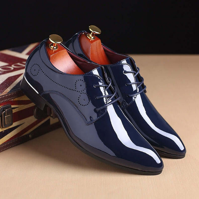 Business Casual Leder-Slipper für Herren