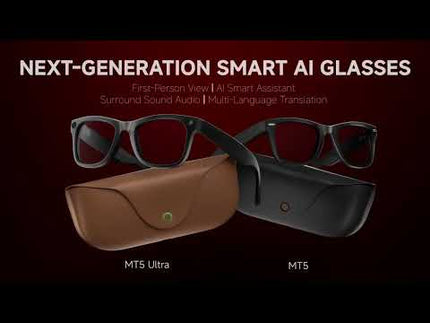 TurboView Ultra HD 8MP AI Smart Video Glasses