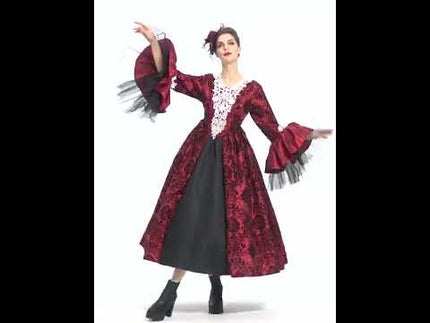Halloween Costume Adult Retro Lace Palace Dress