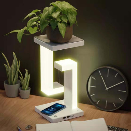 Wireless Charging Suspension Magnetic Table Lamp