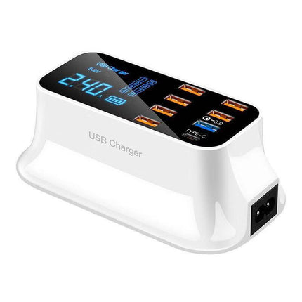 Quick Charge 3.0 Smart USB Charging Station accessory, fast usb charger hub, smart charging dock, quick charge 3.0 multi-port station, universal usb charging hub, desktop fast charger, smart gadget accessory, efficient charging solution
