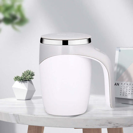 alt="electric self-stirring coffee mug rechargeable magnetic cup product accessories"