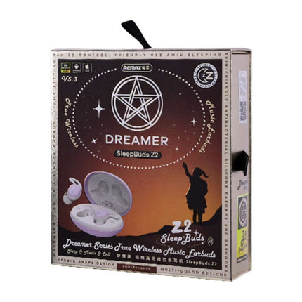 remax sleepbuds z2 wireless bluetooth sleep earbuds soft silicone