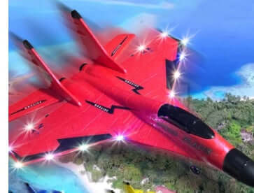 Remote Control Toy Fighter durable foam aircraft.