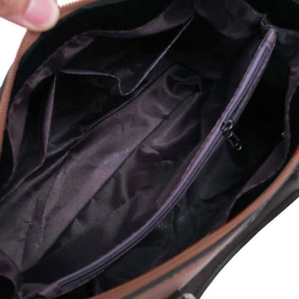 Retro Four Piece Womens Fashion Handbag Set handheld use