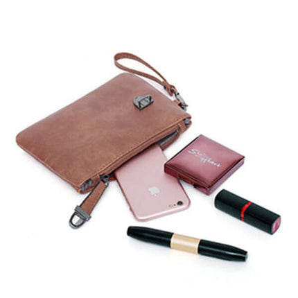 Retro Four Piece Womens Fashion Handbag Set shopping outfit styling