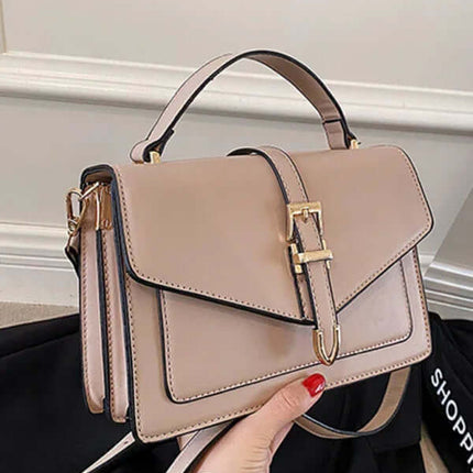 Retro Small Square Shoulder Crossbody Bag for Women square shape