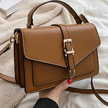 Retro Small Square Shoulder Crossbody Bag for Women crossbody carry style
