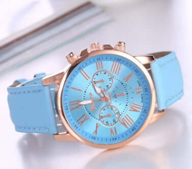 Roman Digital Silicone Belt Watch Luminous Casual casual fashion accessory.