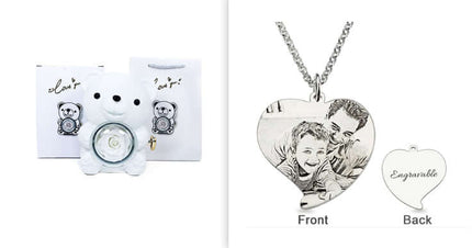 Rotating Bear Gift Box special event prop.