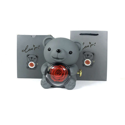 Rotating Bear Gift Box modern gift packaging.