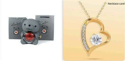 Rotating Bear Gift Box luxury gift wrapping.