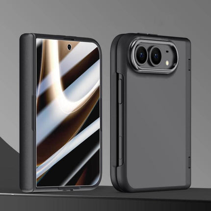 Shield Series HD Film Matte iPhone Duo Phone Case displayed from the front and back angles on a neutral background.