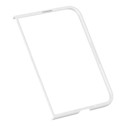 Shield Series HD Film Matte iPhone Duo Phone Case in white, showcasing its sleek design and protective features.