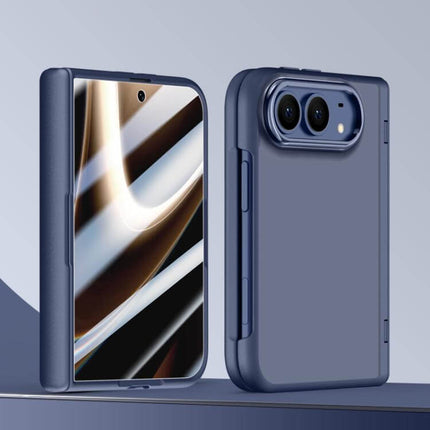 Shield Series HD Film Matte iPhone Duo Phone Case shown from front and back view.