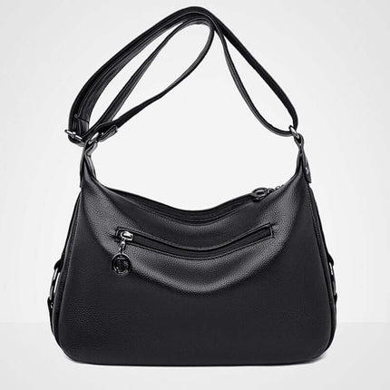 Shoulder Bags Women Handbags High Capacity Crossbody PU leather material.