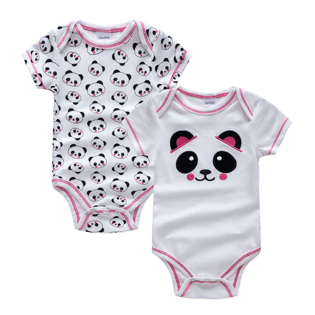 Sleeveless Baby Rompers Clothes knitted fabric onesie.