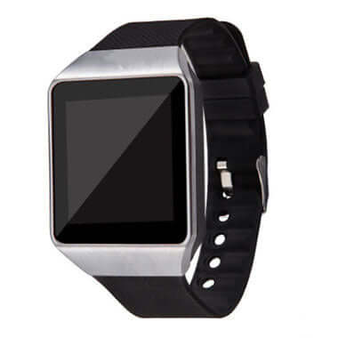 Smart Call Watch Bluetooth Smartwatch Card Support silver gray