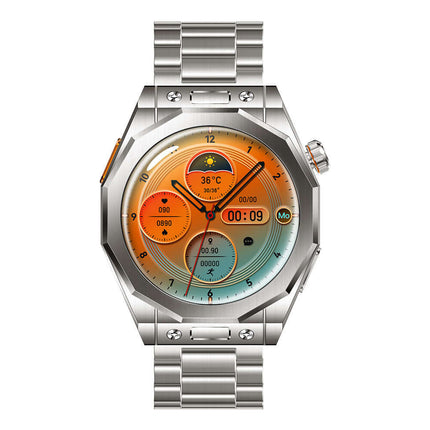 Smart Health Watch With Bluetooth Calling milky white color