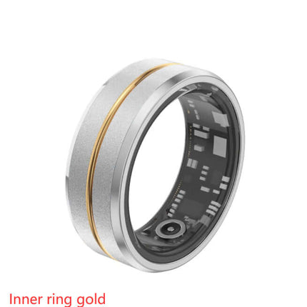 Smart Ring Men Women Heart Rate Blood Oxygen Monitor Android and iOS compatible.