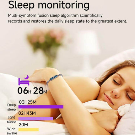 Smart Screenless Bracelet With Heart Rate Monitor lightweight structure preview for men and women