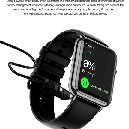 Smart Waterproof Watch Style Meets Performance HD screen clarity