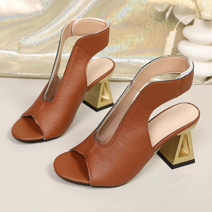 Snakeskin Texture Summer Sandals for Women dynamic lifestyle look leaving a pure and comfortable impression