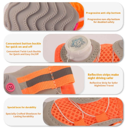 Soft Bottom Dog Shoes for Small Dogs Lightweight Comfort Fit product back