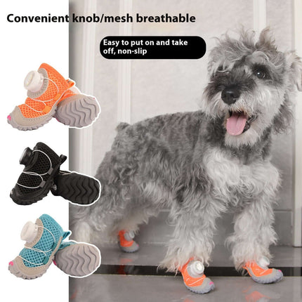 Soft Bottom Dog Shoes for Small Dogs Lightweight Comfort Fit product front