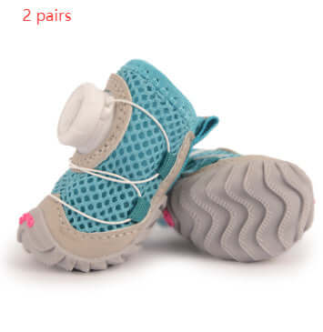 Soft Bottom Dog Shoes for Small Dogs Lightweight Comfort Fit outdoor view
