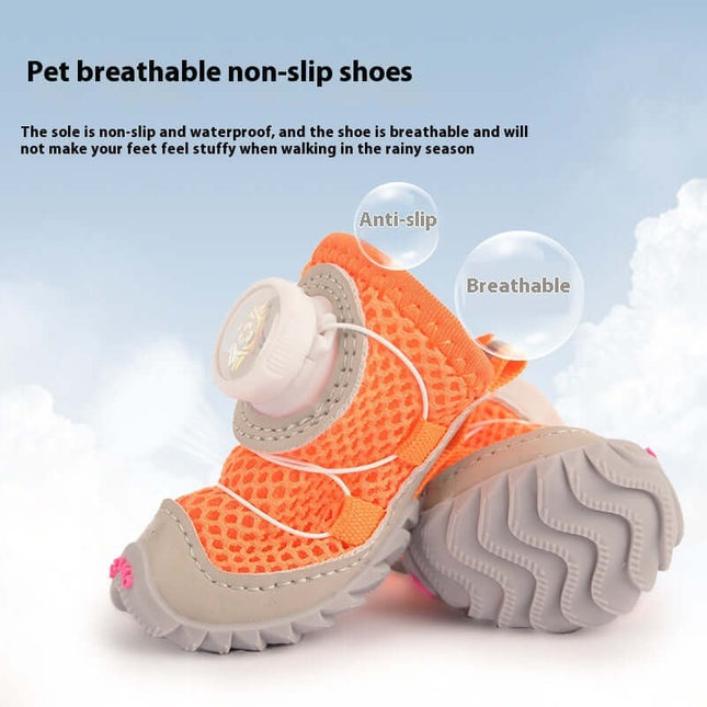 Soft Bottom Dog Shoes for Small Dogs Lightweight Comfort Fit product side
