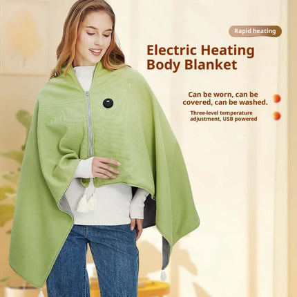 Soft Warm Wearable Blanket Shawl Fleece Wrap