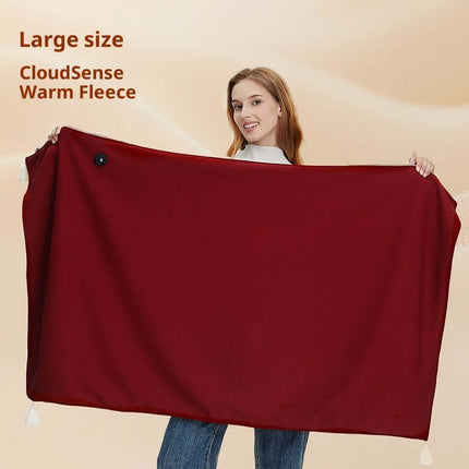 Soft Warm Wearable Blanket Shawl Fleece Wrap Wearable Blanket Style