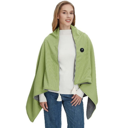 Soft Warm Wearable Blanket Shawl Fleece Wrap Fleece Shawl Design