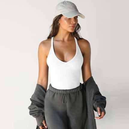 Spring Knitted Ribbed Vest Top chic feminine styling configuration paired gracefully alongside timeless retail pieces