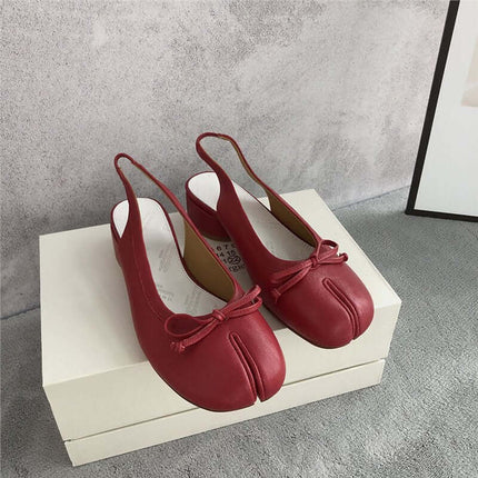 Summer Niche Split-Toe Women's French Sandals Stylish Split Toe Style