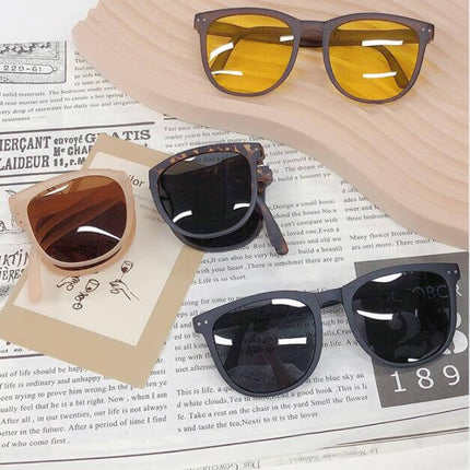 Trendy Foldable Sunglasses ultralight comfortable fit.