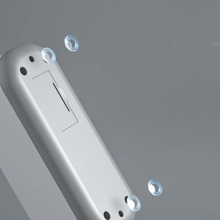 Detailed view of the Ultrasonic High Frequency Jewelry and Glasses Cleaner device showcasing cleaning bubbles.