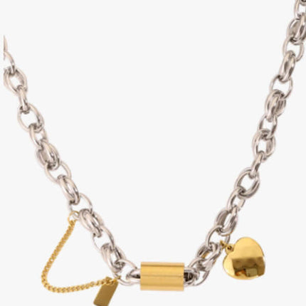 Versatile Titanium Stainless Steel Heart Jewelry premium stainless steel material.
