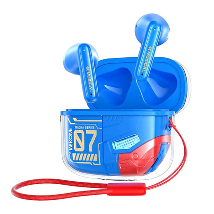 wekome ws-07 armor enc wireless bluetooth earphones front view