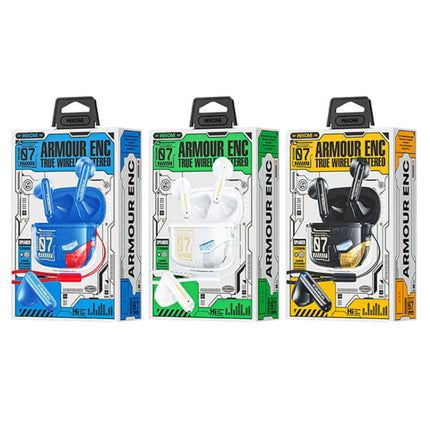 wekome ws-07 armor enc wireless bluetooth earphones stable fit