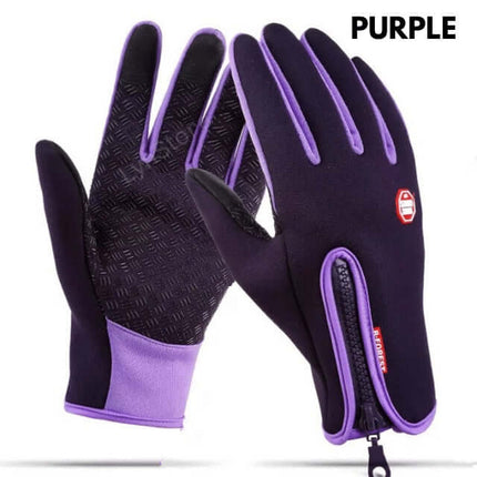Winter Touchscreen Motorcycle Riding Gloves waterproof surface